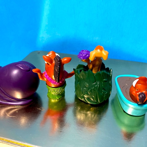 DISNEY’S THE LION KING VTG 1996 COLLECTIBLE TIMON & PUMBAA KFC ACTION TOYS (4) - Picture 11 of 11